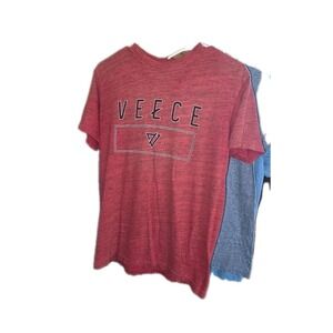 Veece Men's Red GRAPHIC Cotton T-shirt Size Small